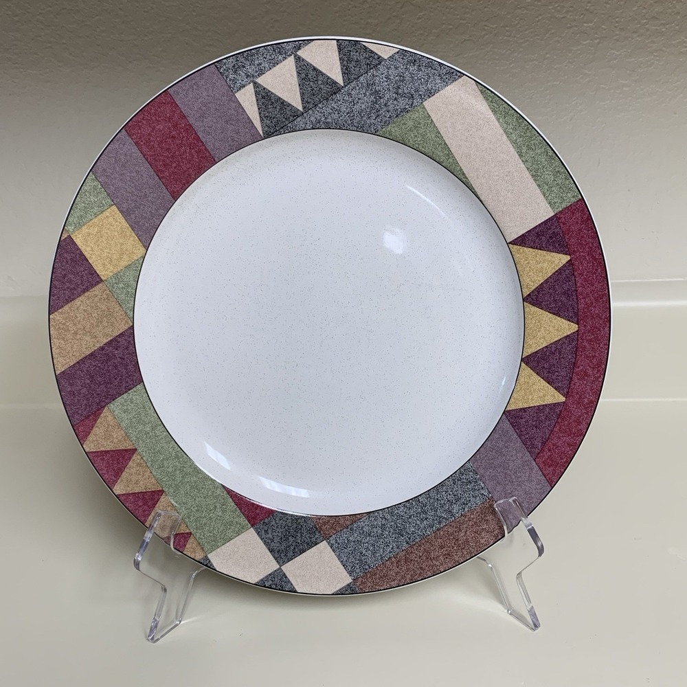 VTG Studio Nova Palm Desert Y2216 Chop Plate Platter 12" Southwestern